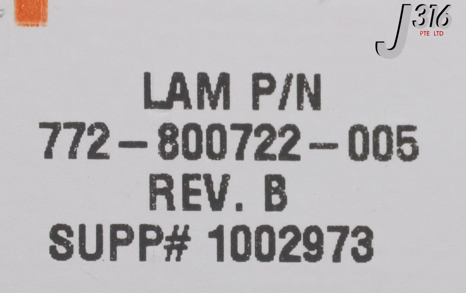 14254 LAM RESEARCH 4-STATIONS MANIFOLD VALVE ASSY 772-800722-005